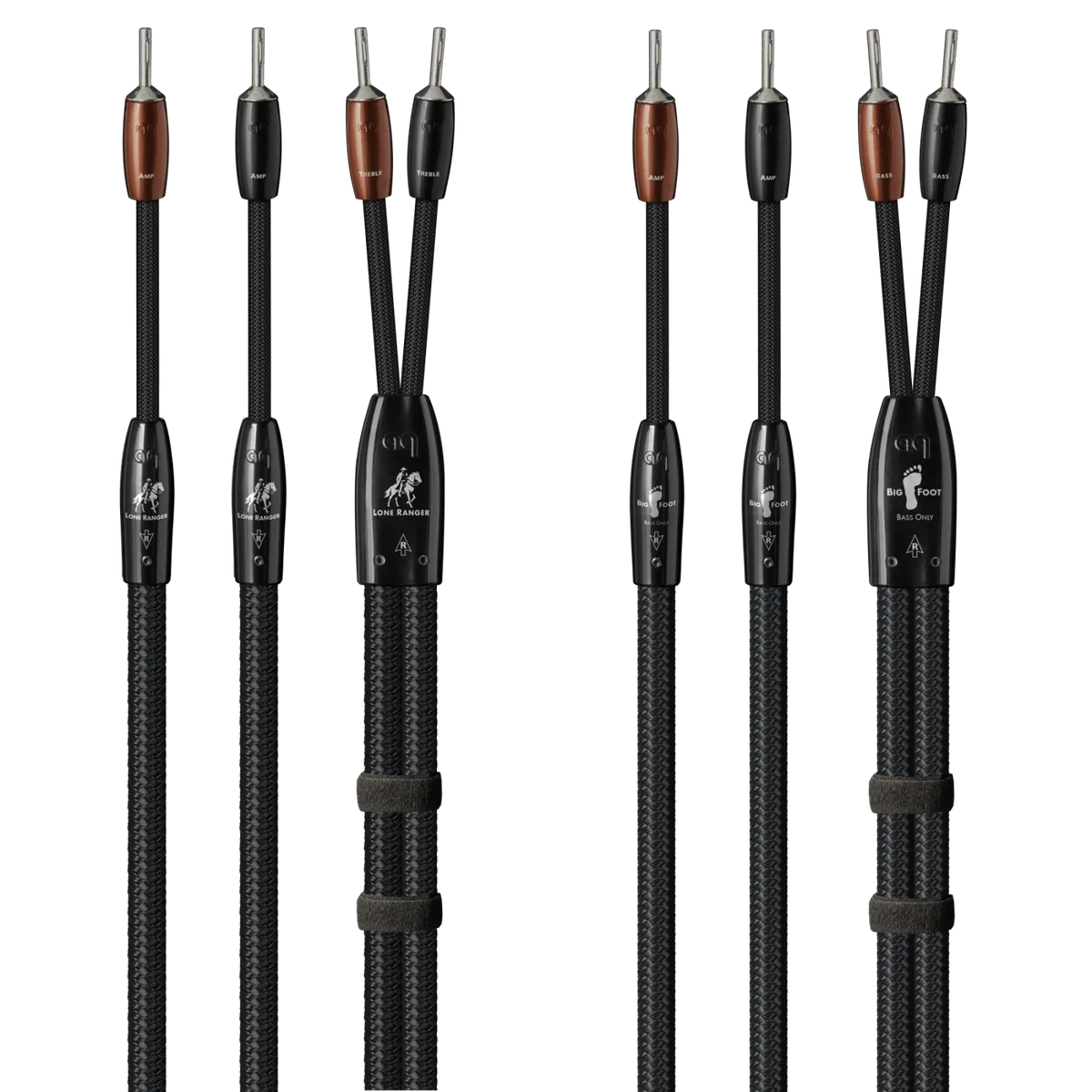 AUDIOQUEST Lone Ranger + BigFoot BiWire Combo 產品圖片 1