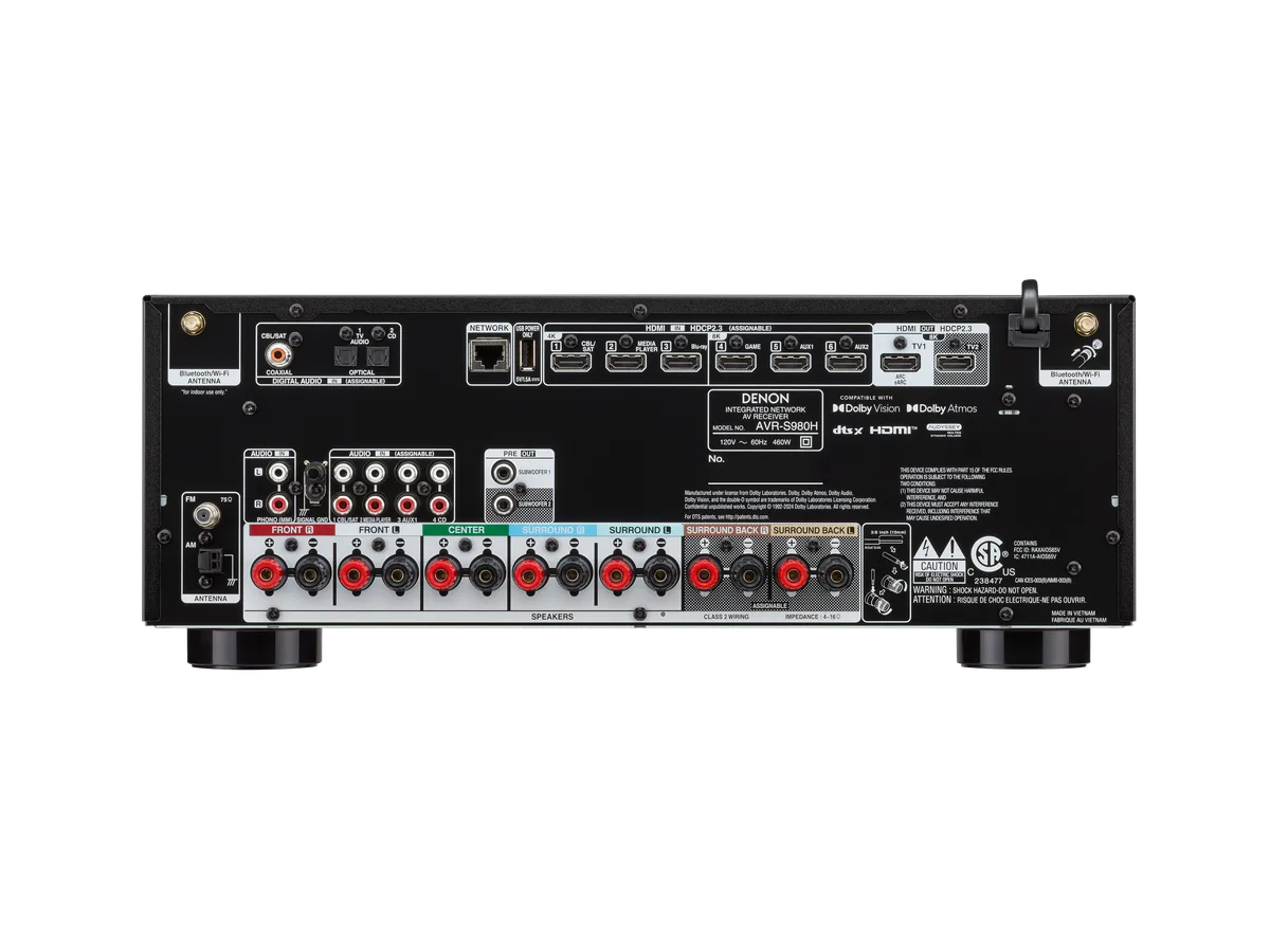 DENON AVR-S980H 產品圖片 5