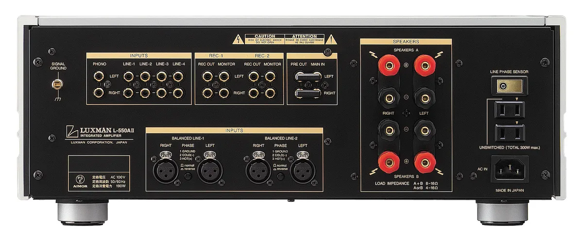 LUXMAN L-550AII 產品圖片 2