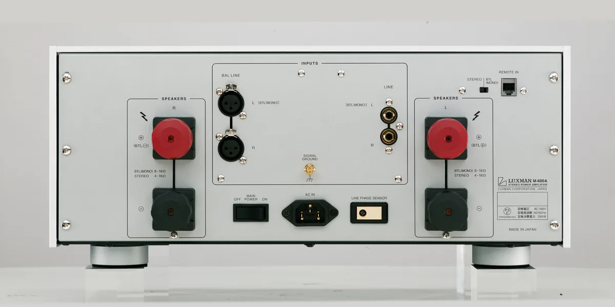 LUXMAN M-600A 產品圖片 2