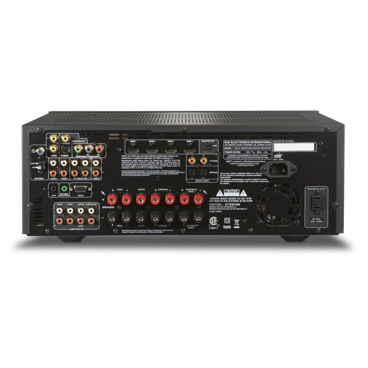 NAD T 748 v2 產品圖片 1